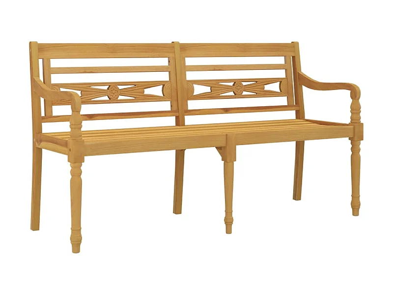 Banc Batavia 150cm Bois massif de teck