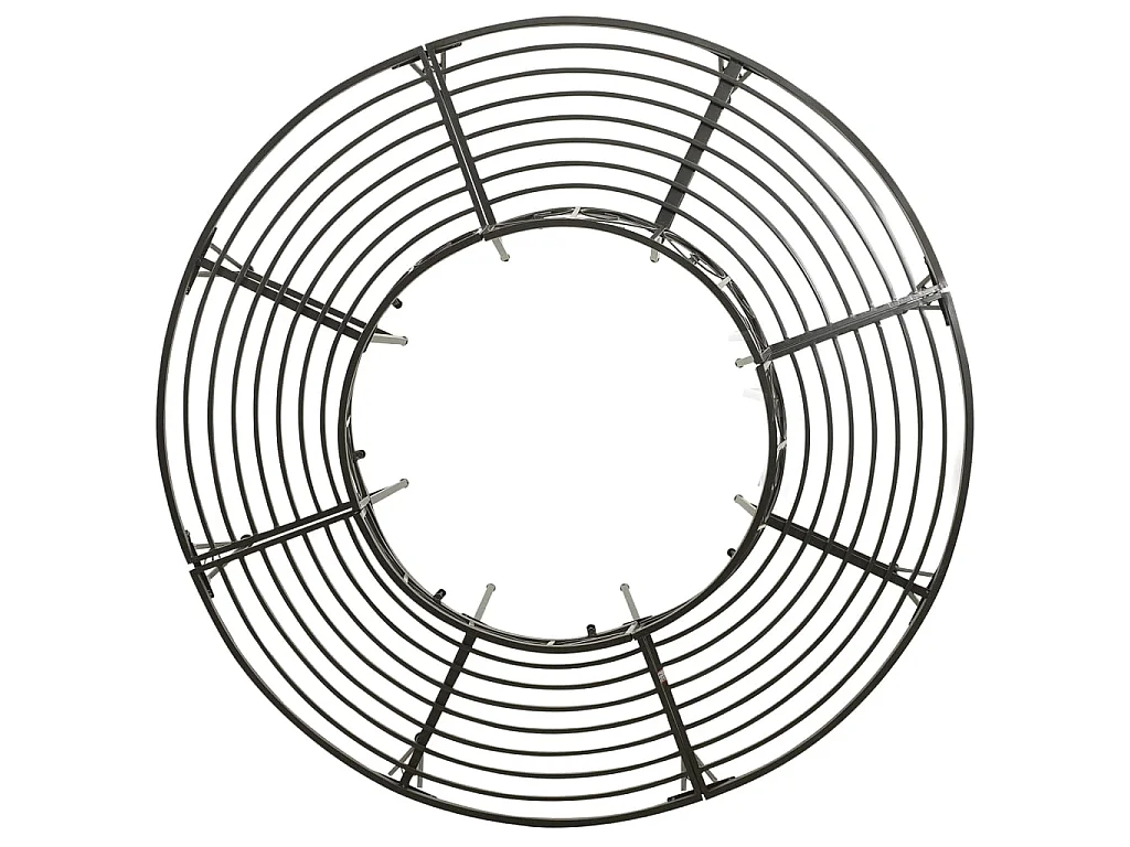 Banc circulaire de jardin 160cm Acier