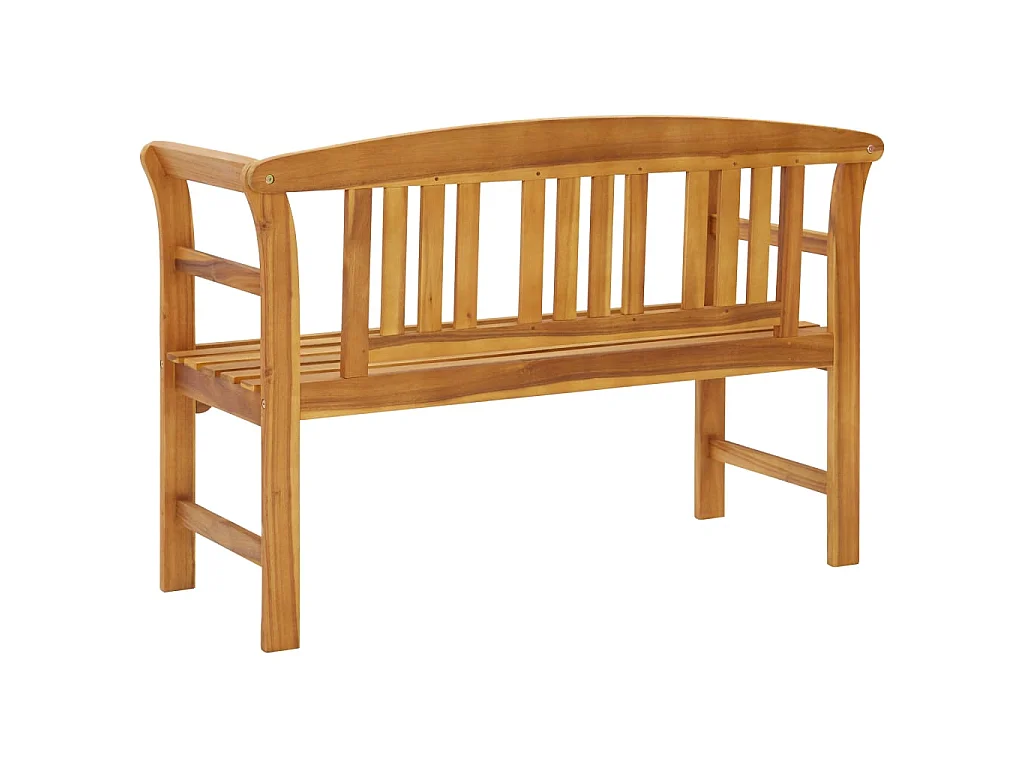 Banc de jardin 114cm Bois d'acacia solide