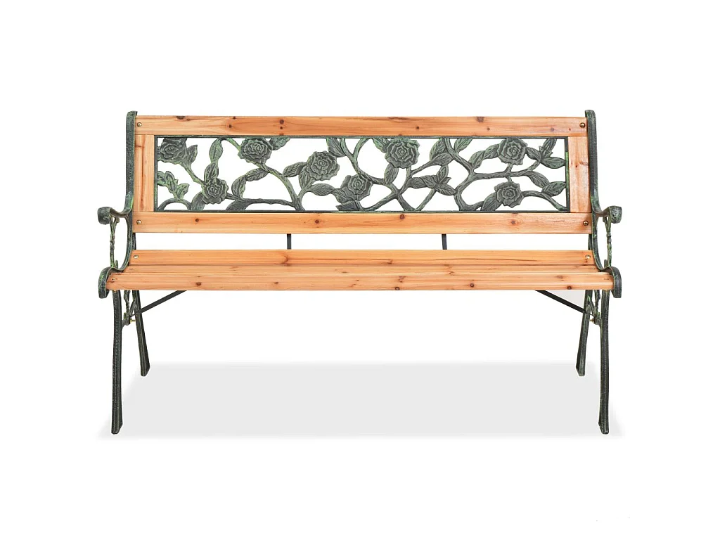 Banc de jardin 122cm Bois