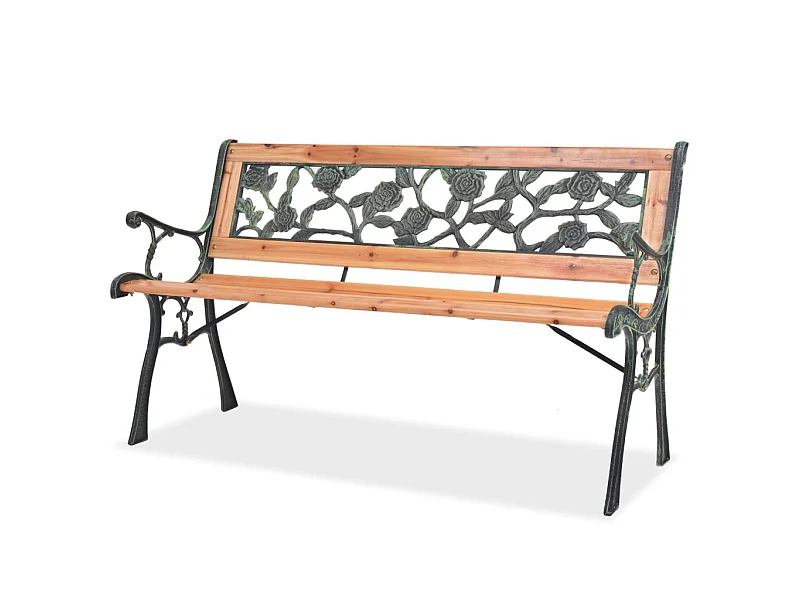 Banc de jardin 122cm Bois
