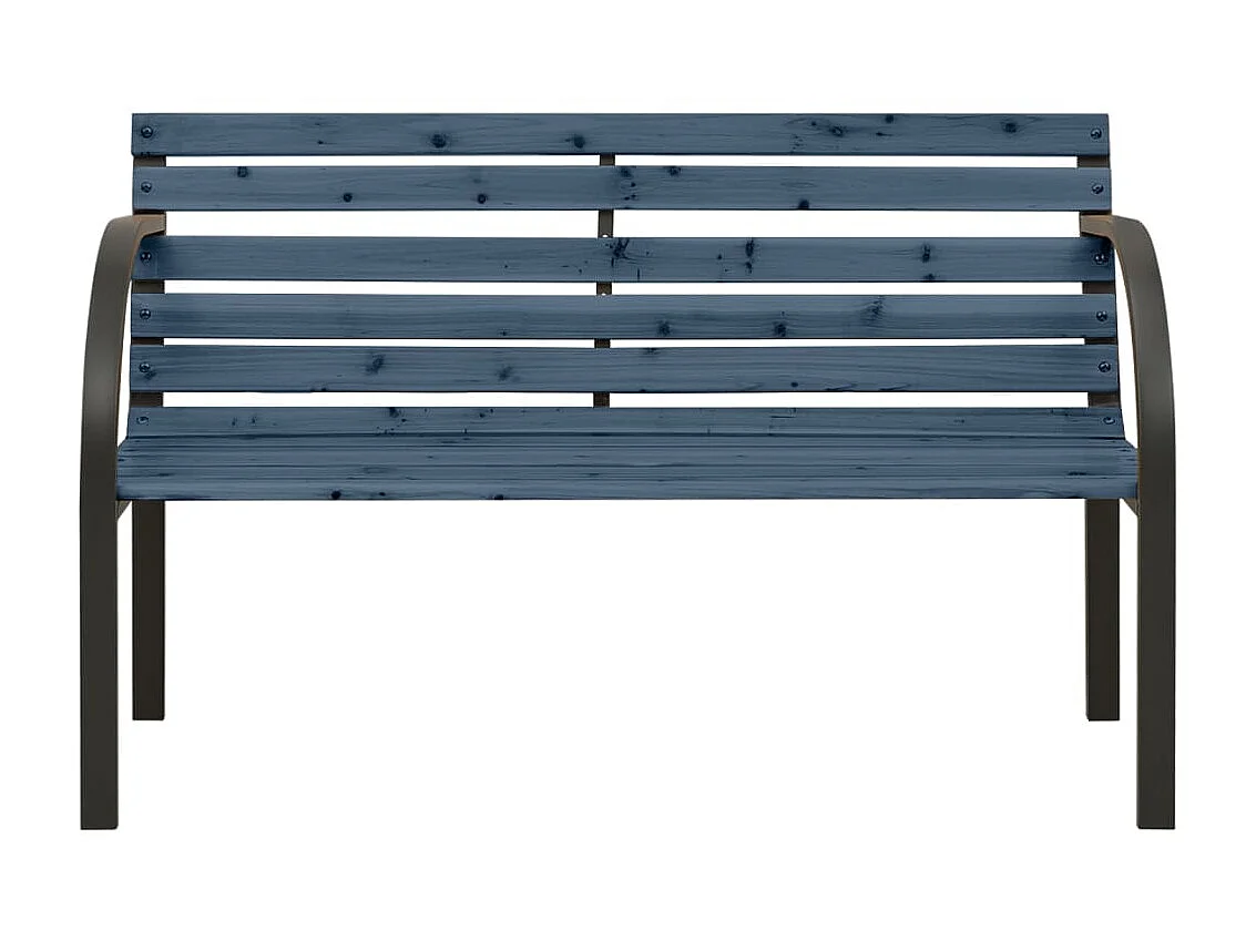 Banc de jardin pour enfants 81cm Bois de pin chinois Gris