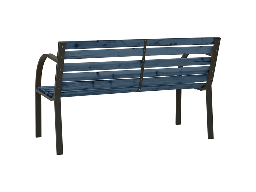 Banc de jardin pour enfants 81cm Bois de pin chinois Gris