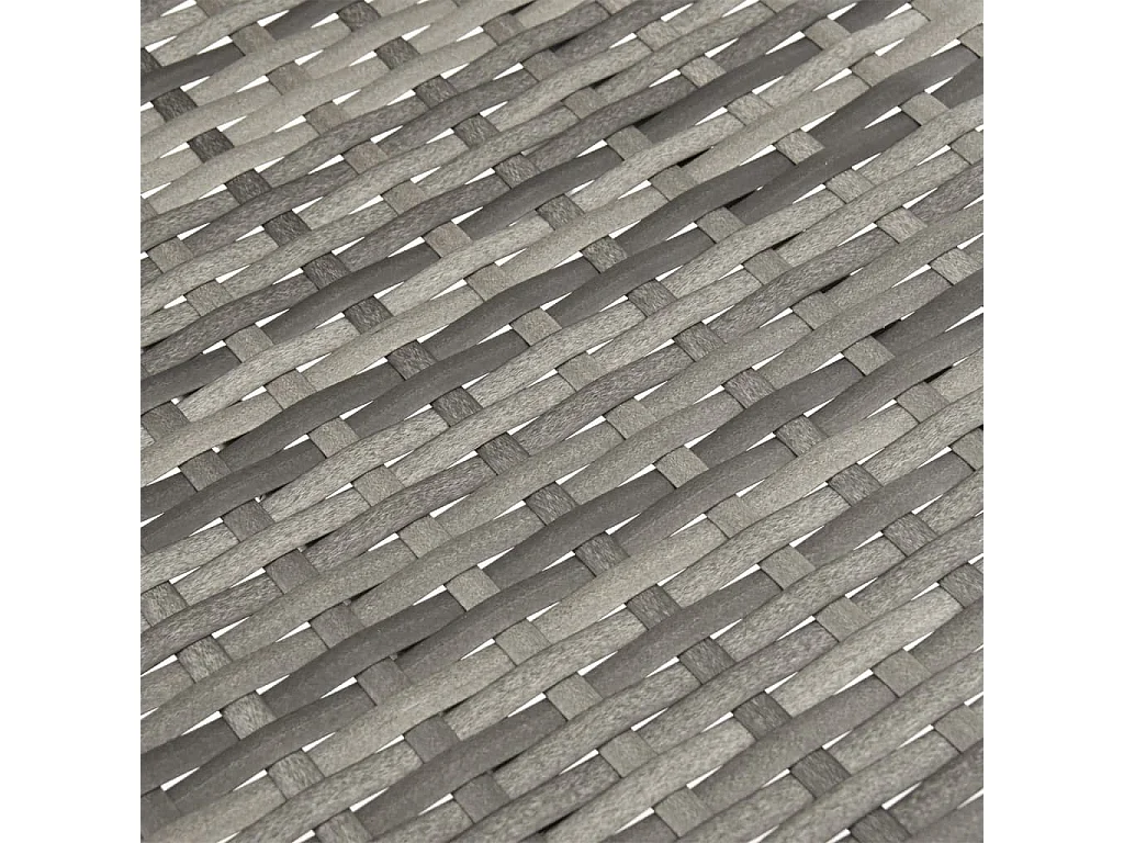 Ensemble de salle à manger de jardin 3 pcs Gris 29