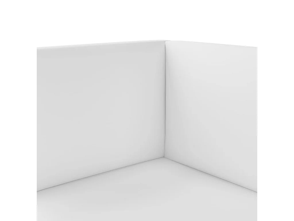 Salon de jardin 6 pcs avec coussins Crème Bois d'acacia solide 7