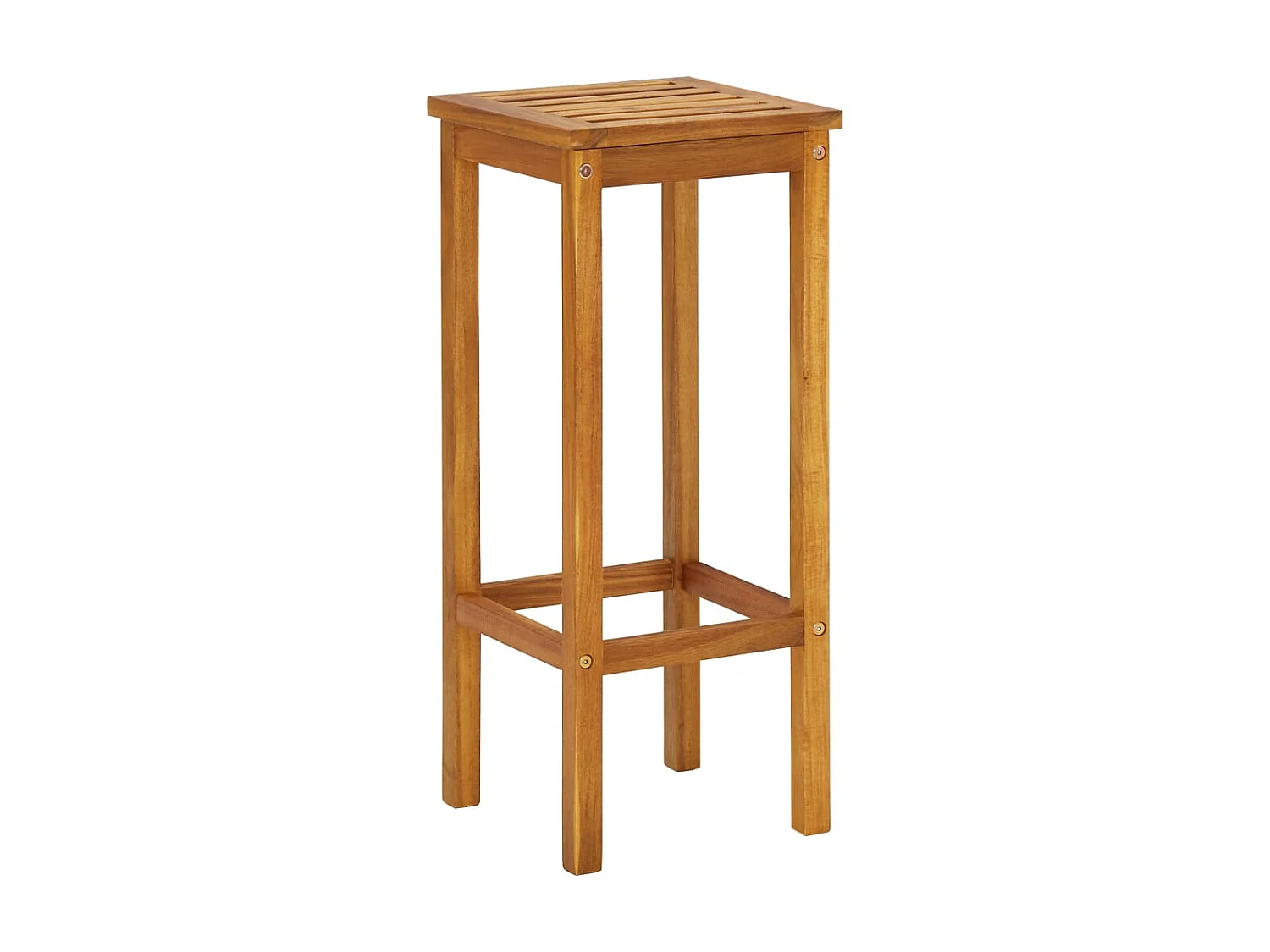 Ensemble de bar de balcon 3 pcs Bois d'acacia solide