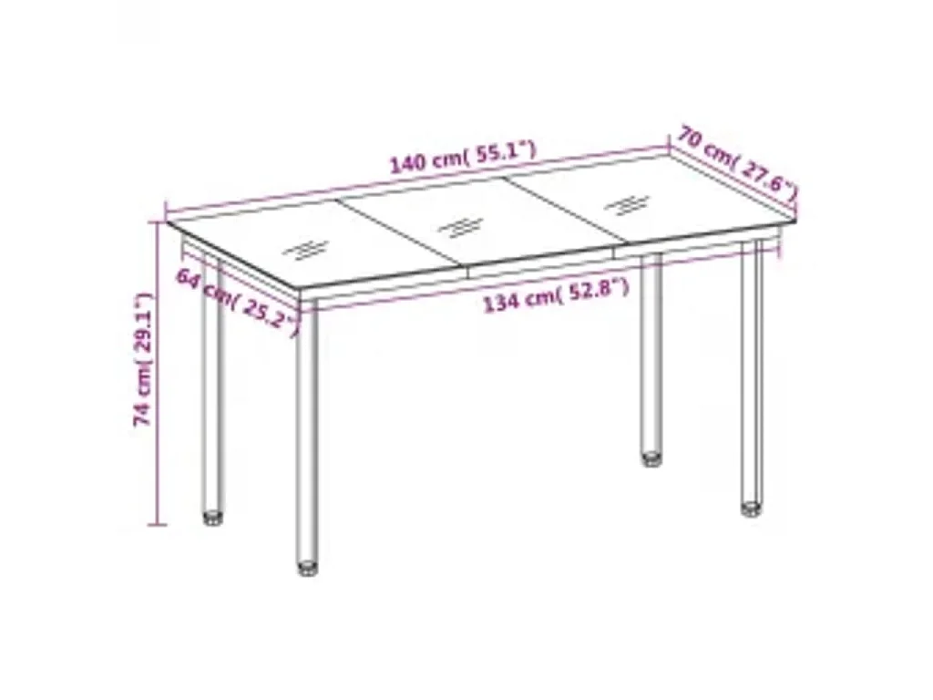 Mobilier à dîner d'extérieur avec coussins 5 pcs Gris et noir