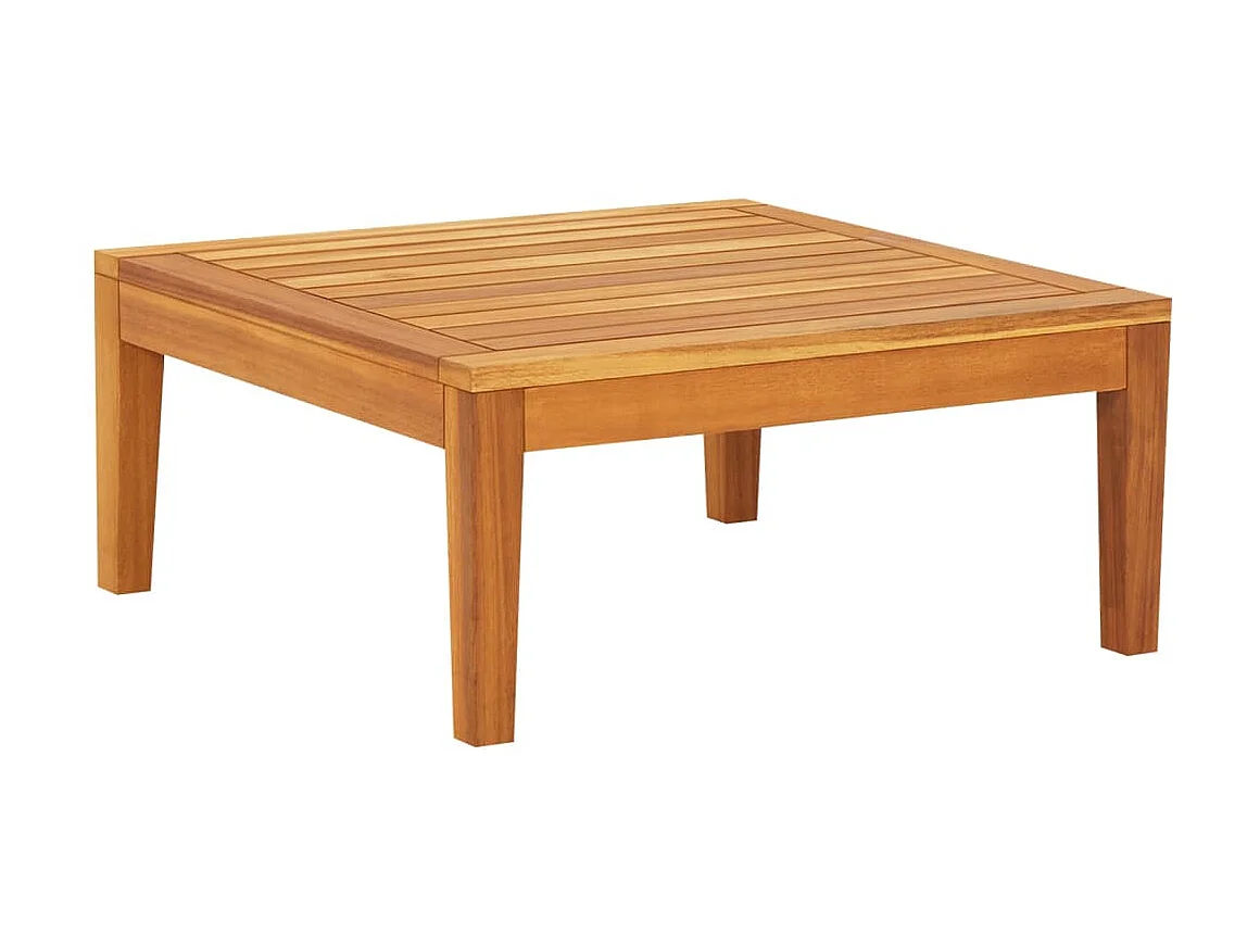 Salon de jardin 3 pcs avec coussins gris foncé Bois d'acacia