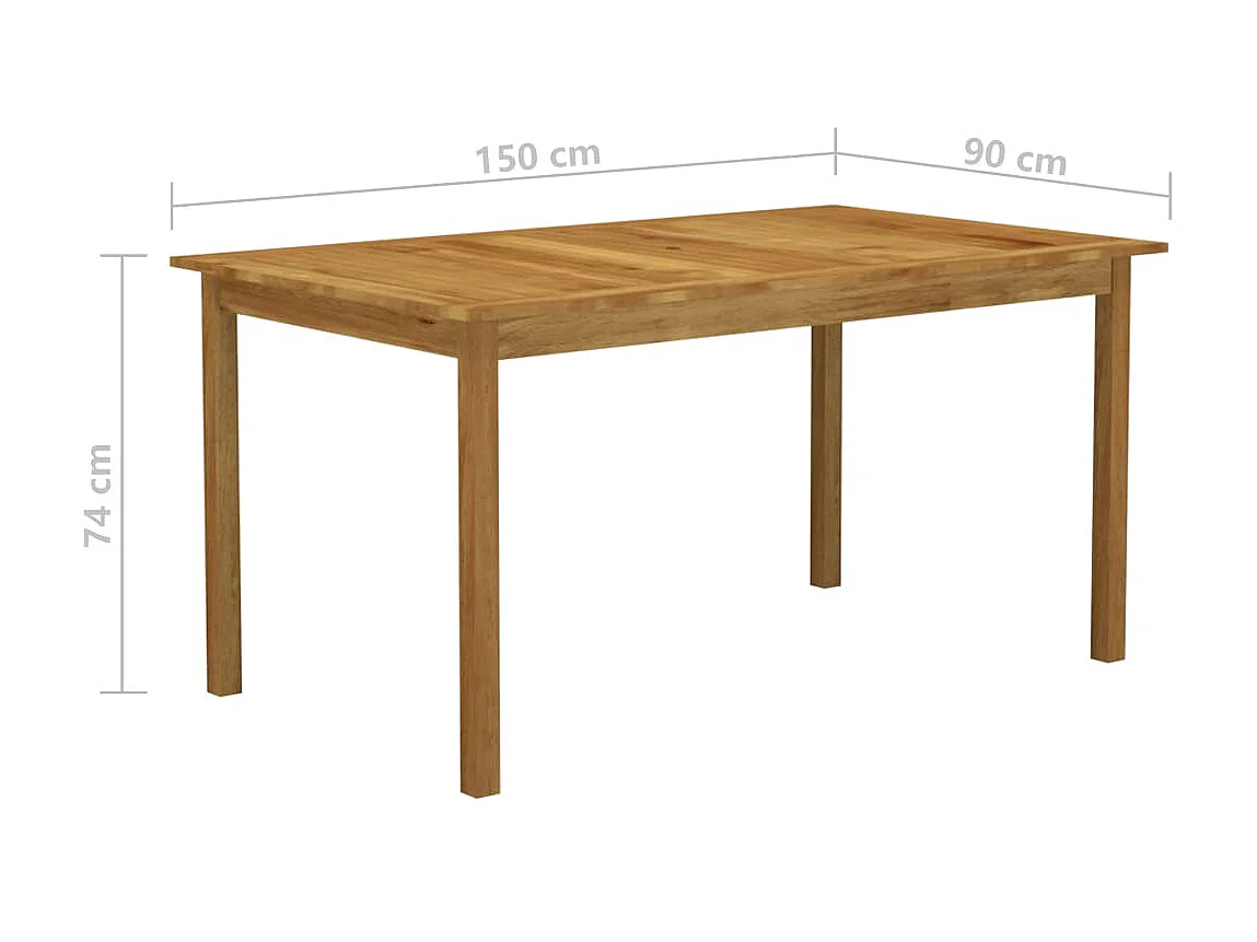 Ensemble de salle à manger de jardin 5 pcs Noir 163