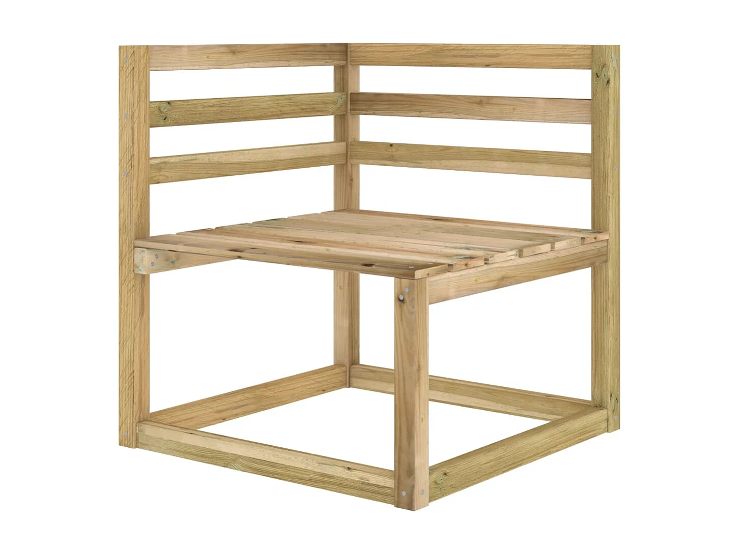 Salon de jardin 6 pcs avec coussins vert vif 2