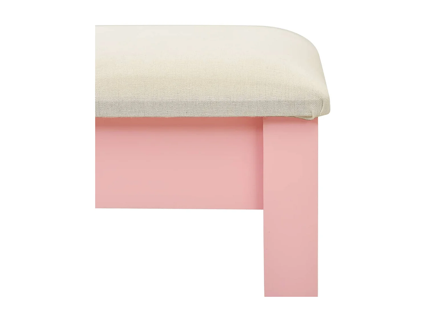 Coiffeuse et tabouret Rose 65x36x128 Bois de paulownia MDF 2