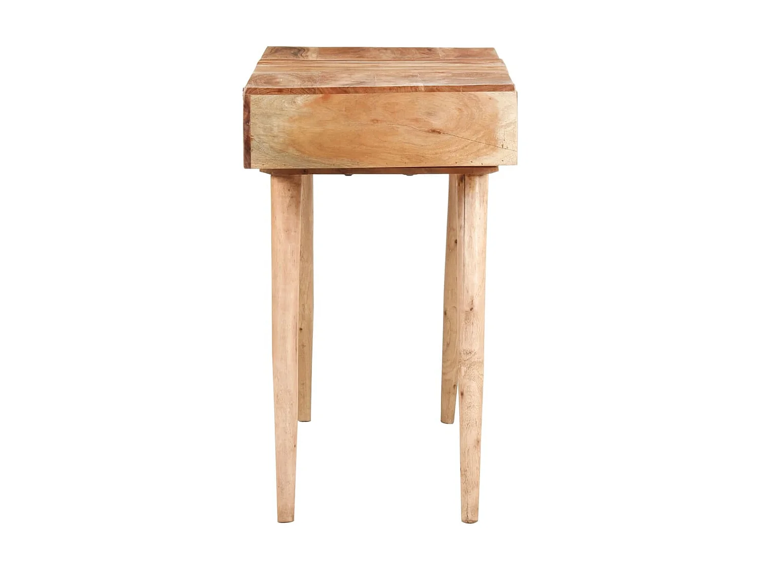 Coiffeuse avec miroir 112x45x76 Bois d'acacia massif