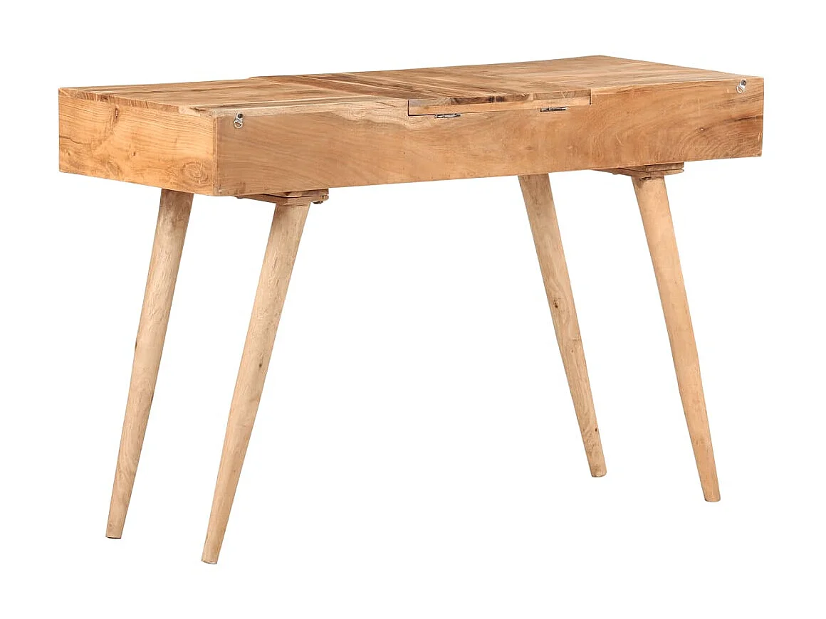 Coiffeuse avec miroir 112x45x76 Bois d'acacia massif