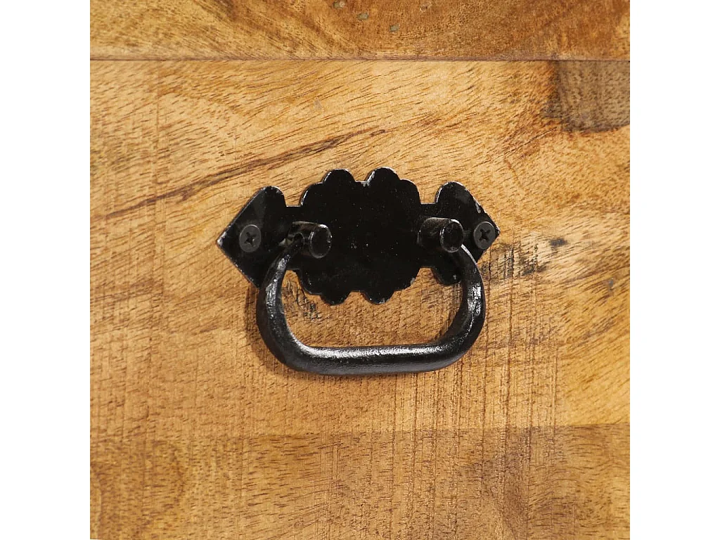 Armoire à chaussures 86x35x55 Bois de manguier solide