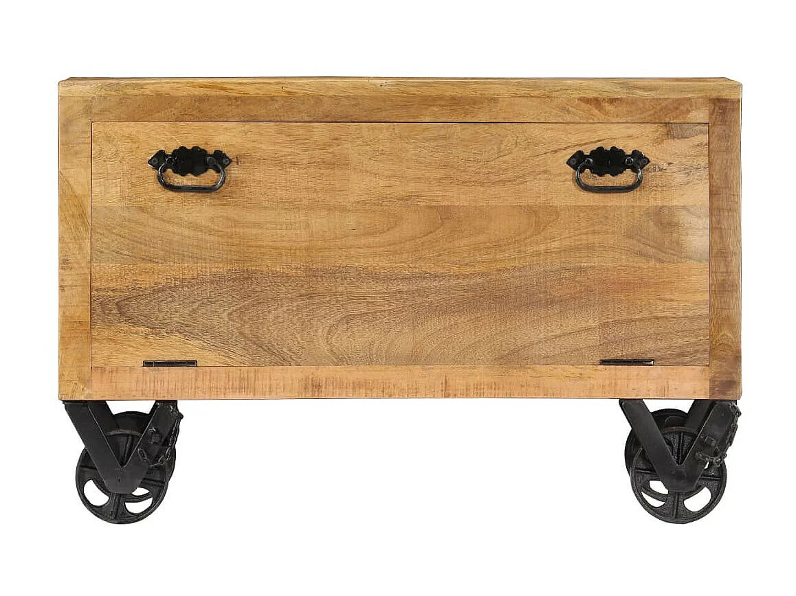 Armoire à chaussures 86x35x55 Bois de manguier solide