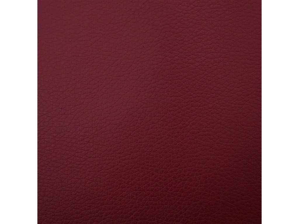 Banc 139,5cm Rouge bordeaux Similicuir Riza