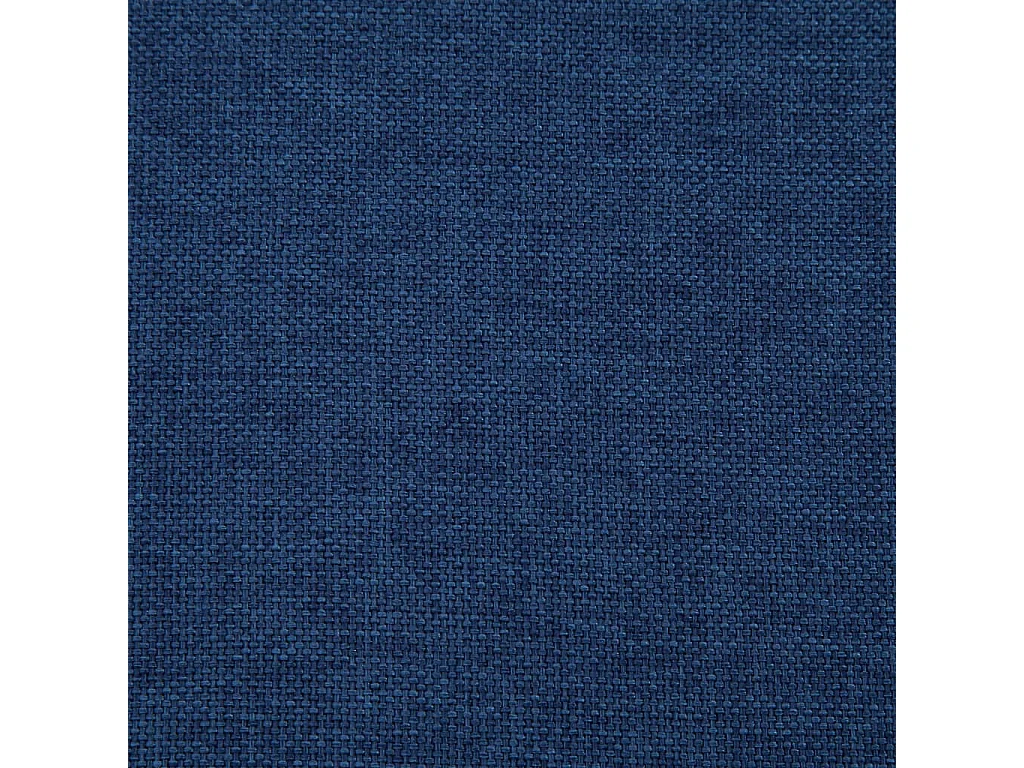 Banc avec compartiment de rangement 116cm Bleu Polyester