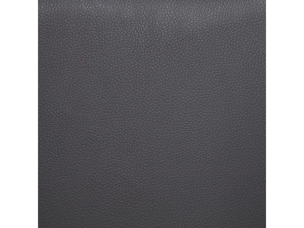 Banc 139,5cm Gris Similicuir Riza