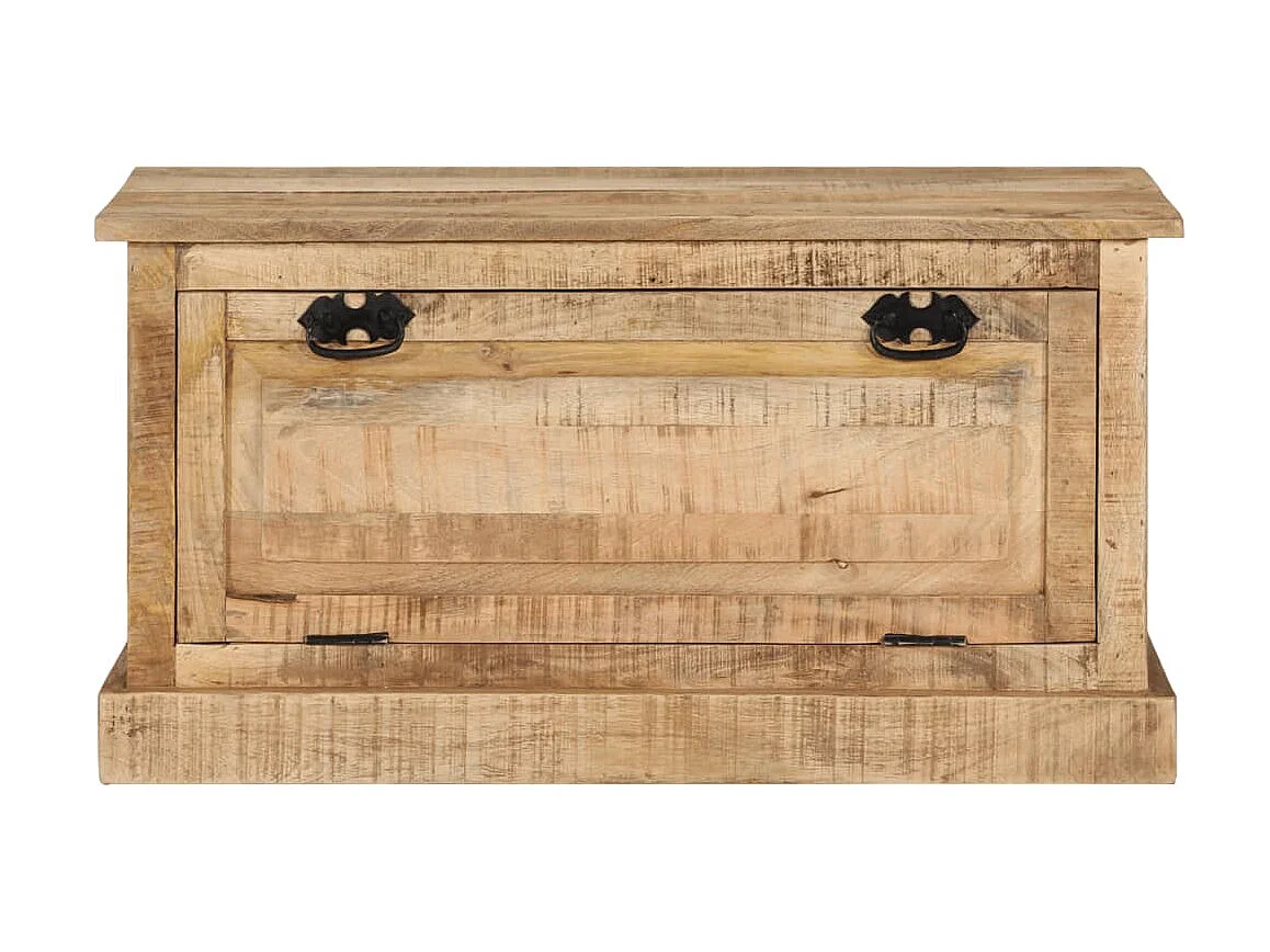 Banc de rangement de chaussures 85x40x45 Bois de manguier