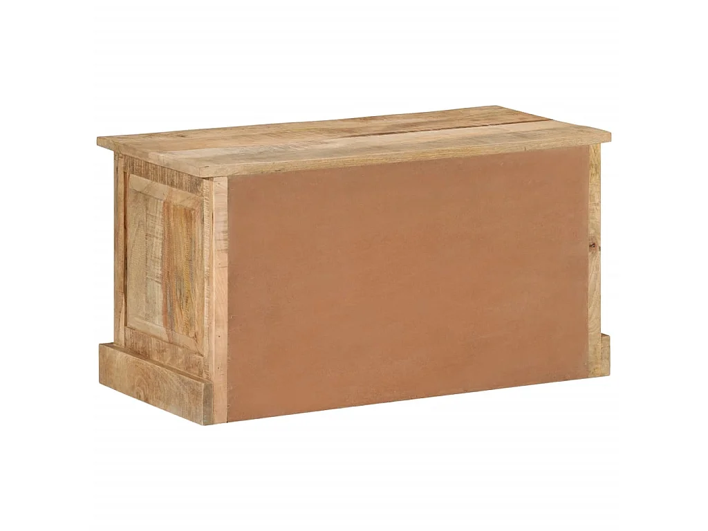 Banc de rangement de chaussures 85x40x45 Bois de manguier
