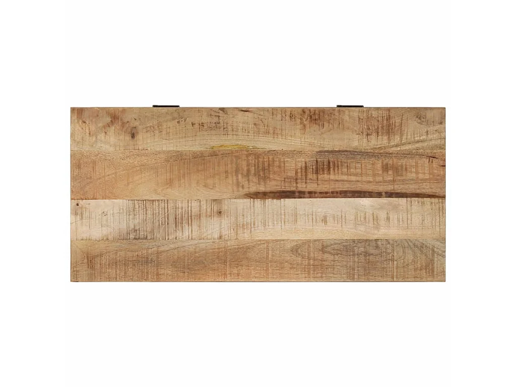 Banc de rangement de chaussures 85x40x45 Bois de manguier