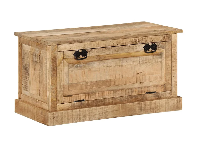 Banc de rangement de chaussures 85x40x45 Bois de manguier