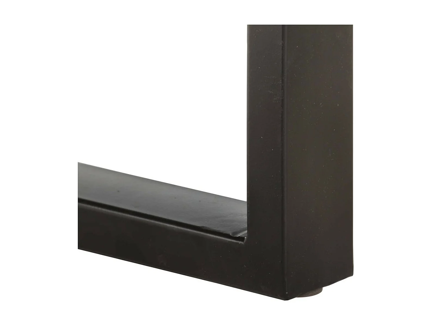 Banc 110cm Bois de récupération solide et acier