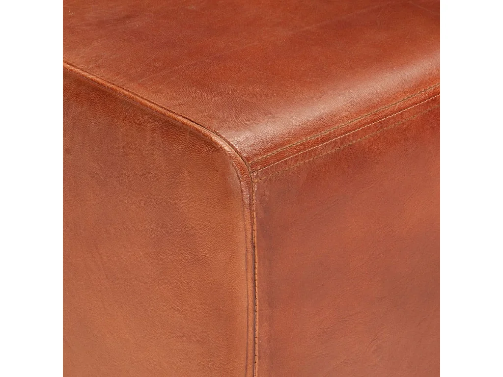 Banc cheval d'arçon vintage Cuir véritable de chèvre