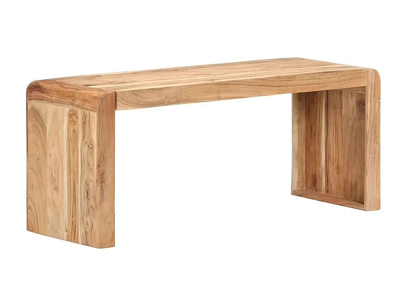 Banc 110x38x46 Bois solide d'acacia