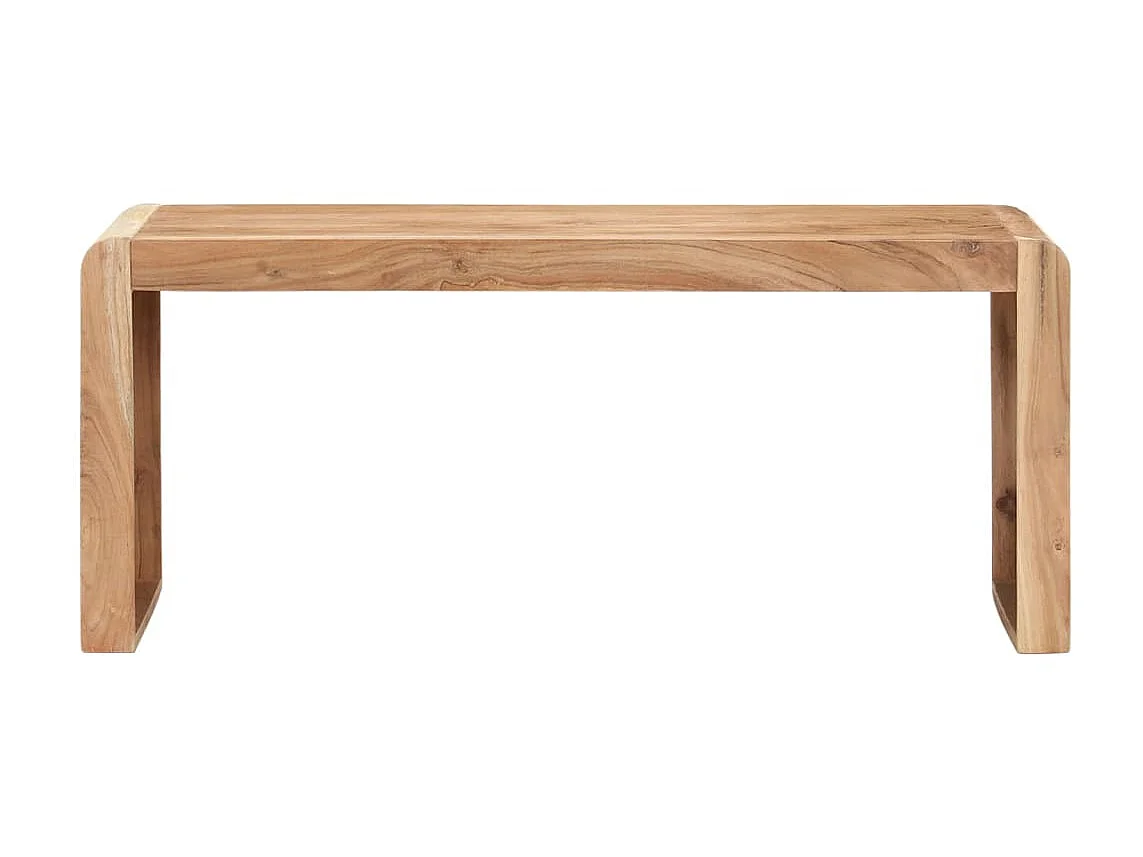 Banc 110x38x46 Bois solide d'acacia