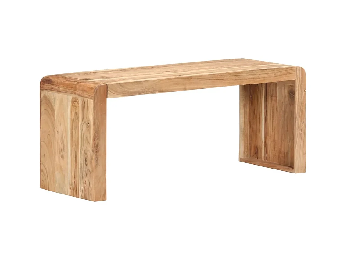 Banc 110x38x46 Bois solide d'acacia