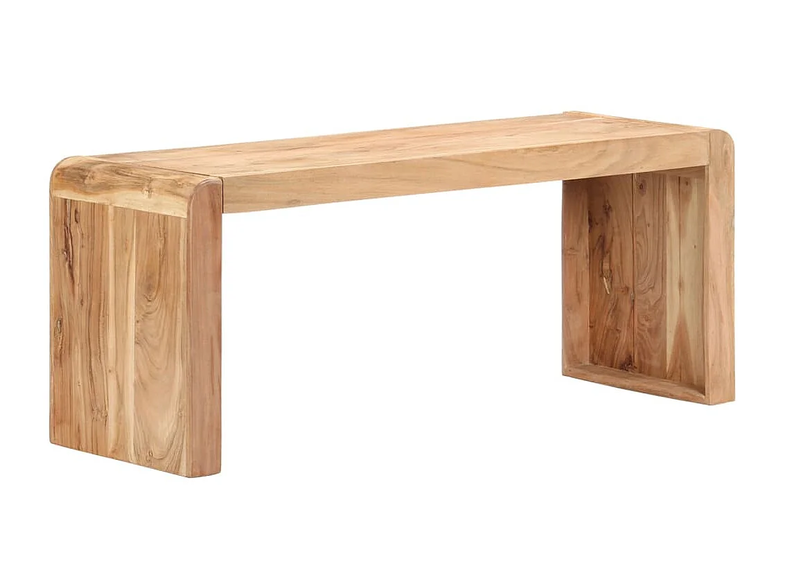 Banc 110x38x46 Bois solide d'acacia