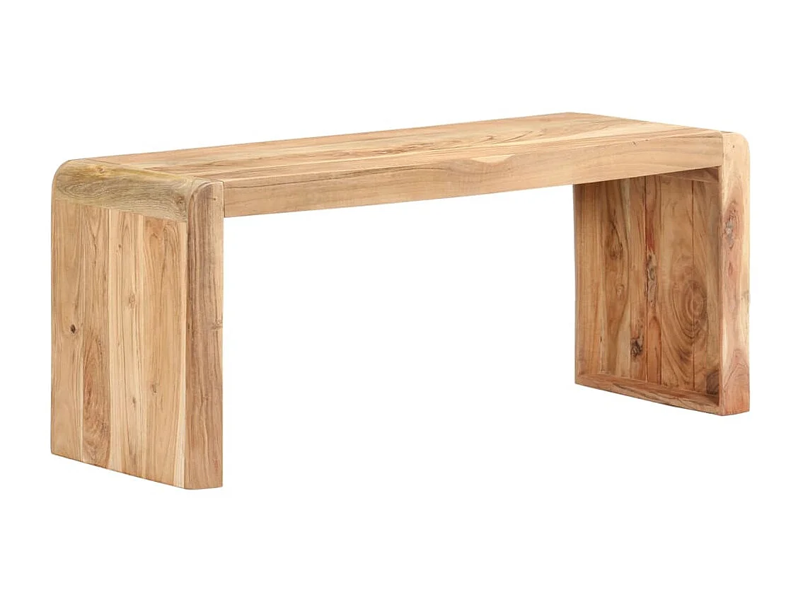 Banc 110x38x46 Bois solide d'acacia