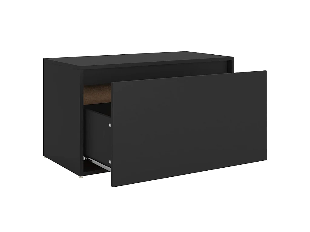 Banc d'entrée 80x40x45 Noir