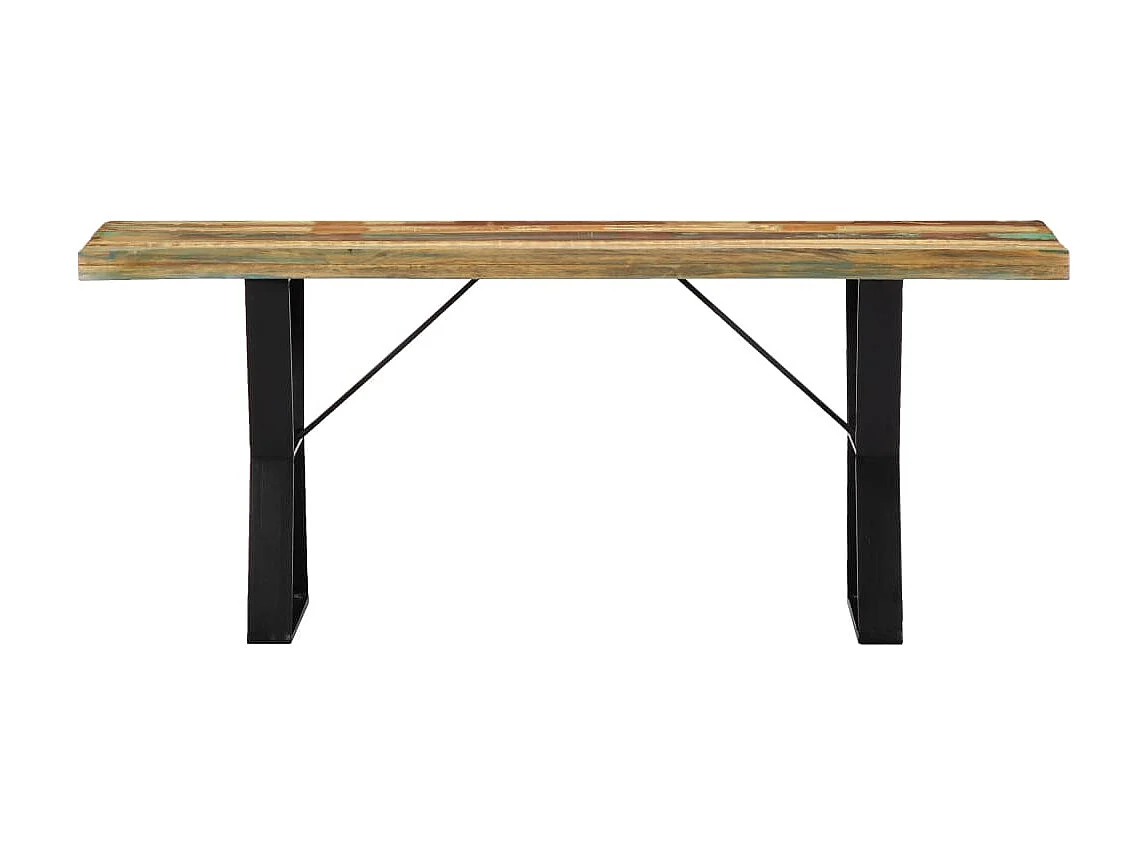 Banc 110cm Bois de récupération massif