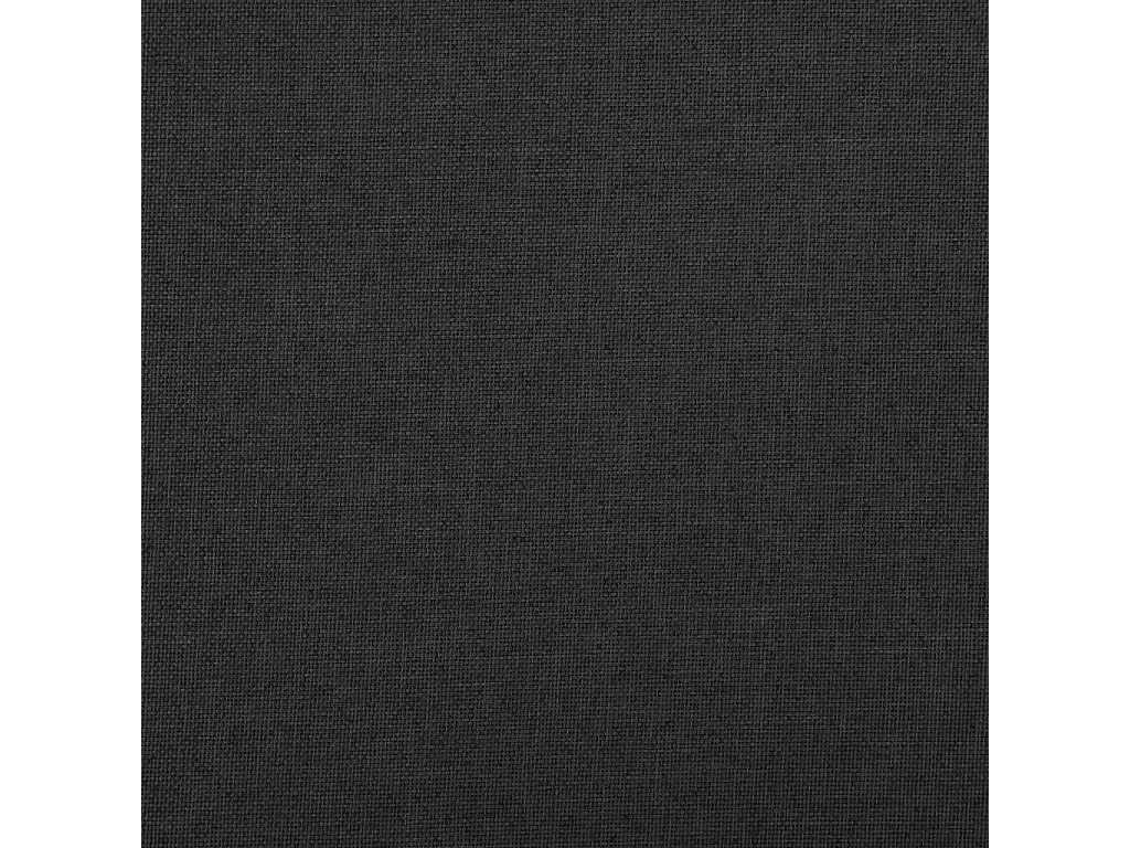 Banc de rangement pliable Noir 76x38x38 Faux lin 2