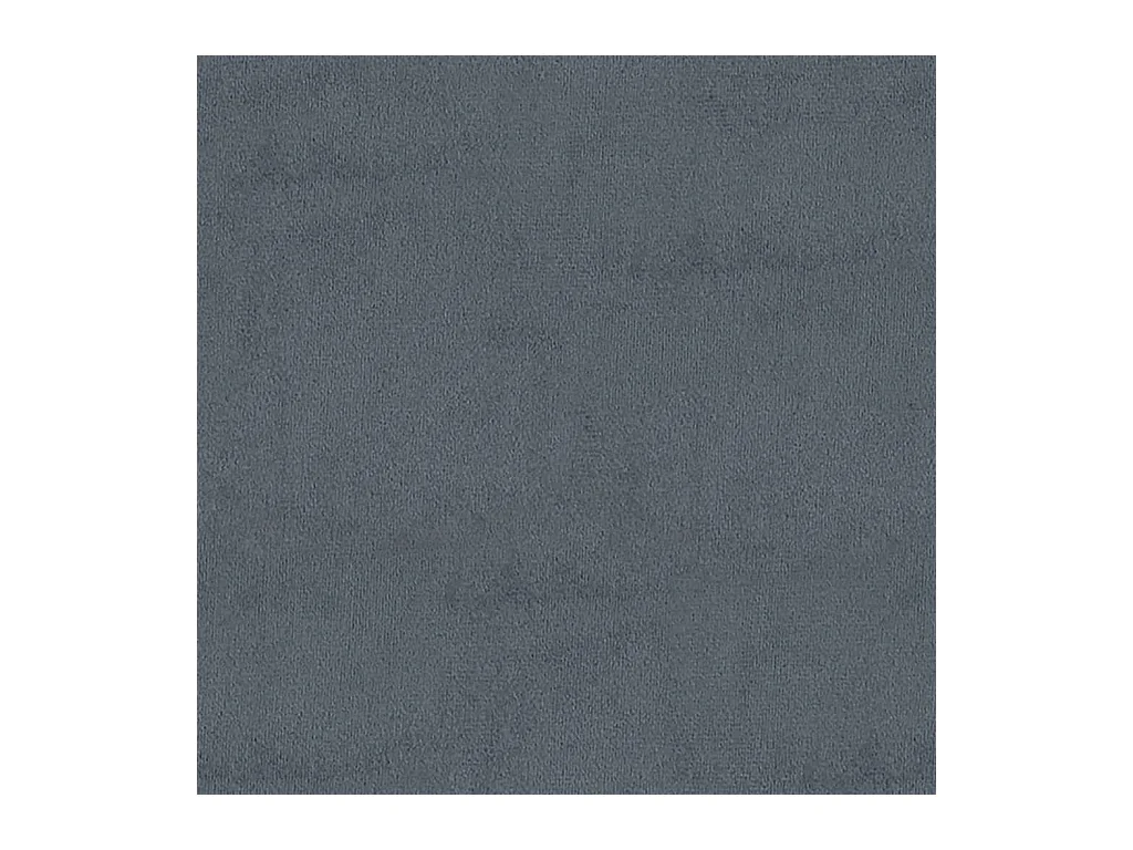 Tabouret de rangement Gris foncé 110x45x49 Velours