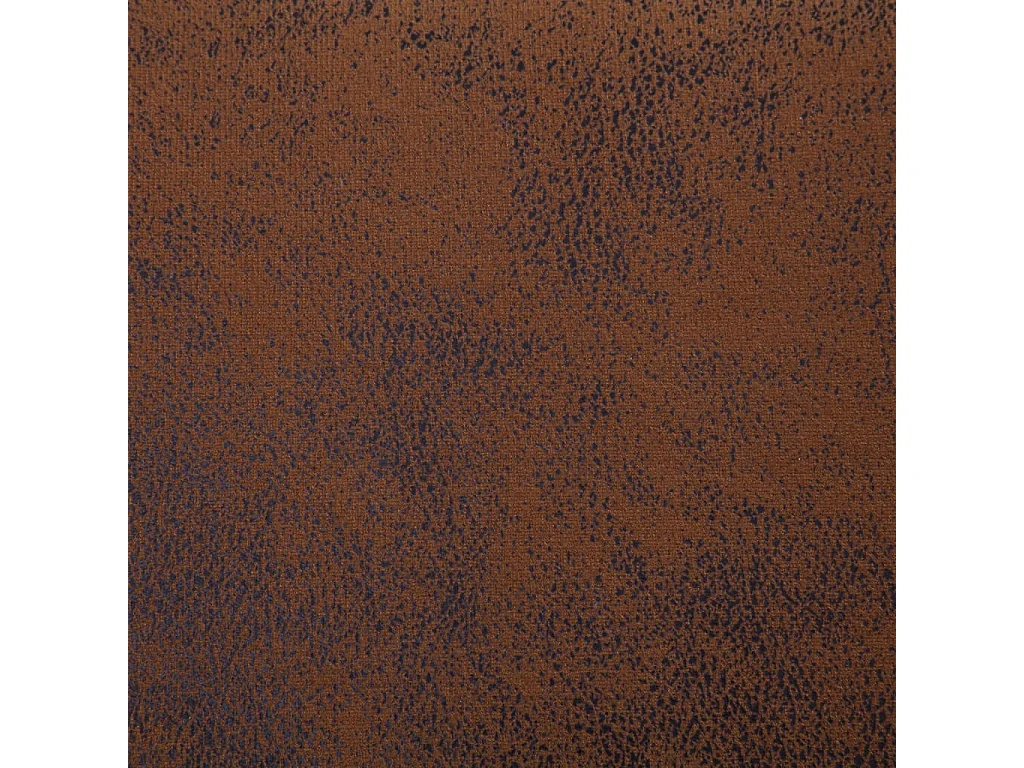 Banc avec compartiment de rangement 116cm Marron Similicuir