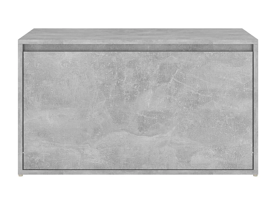 Banc d'entrée 80x40x45 Gris béton