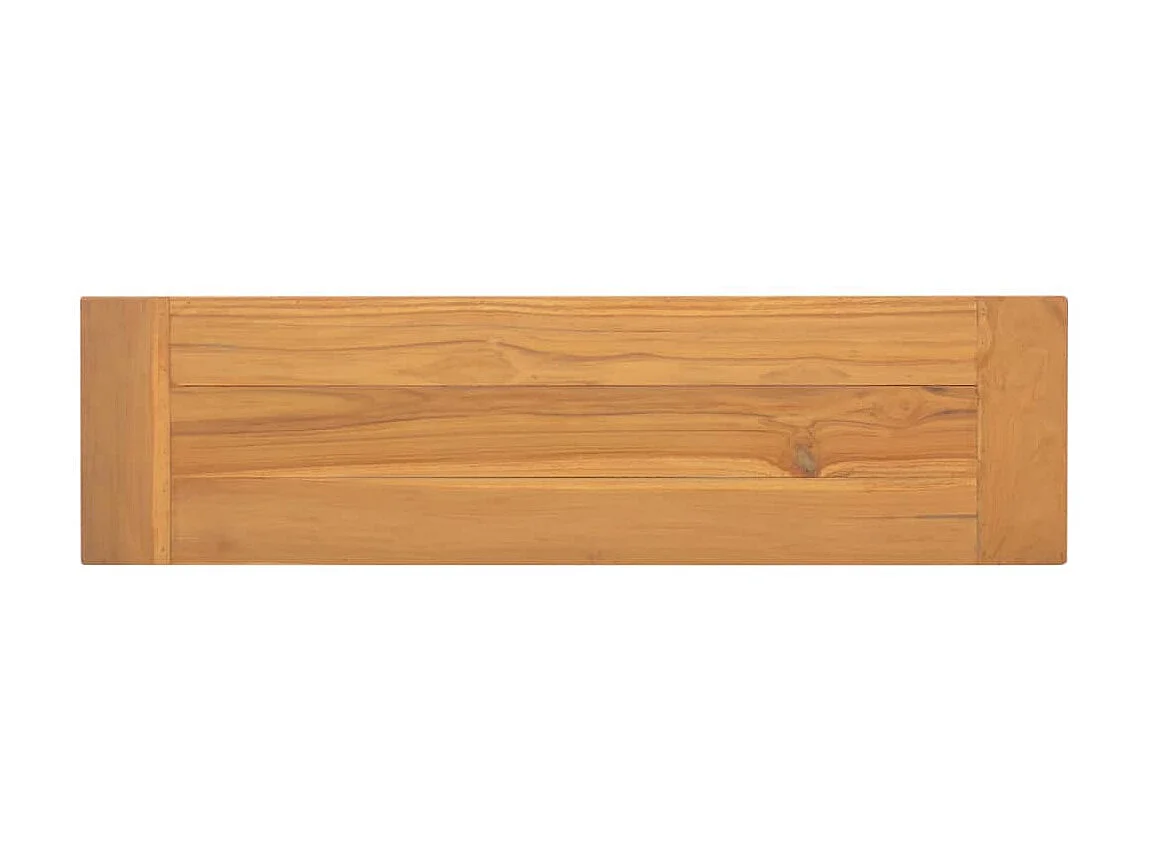 Banc 110cm Bois massif de teck