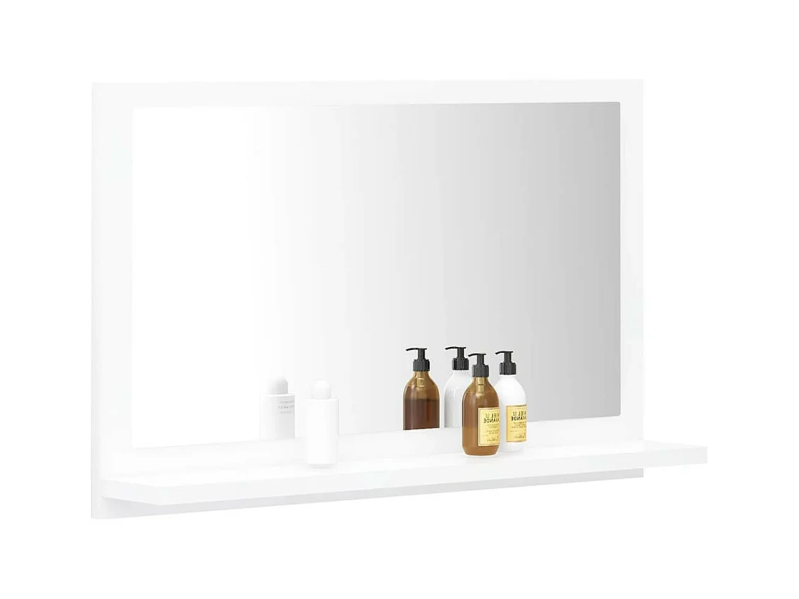 Miroir de salle de bain Blanc 60x10,5x37