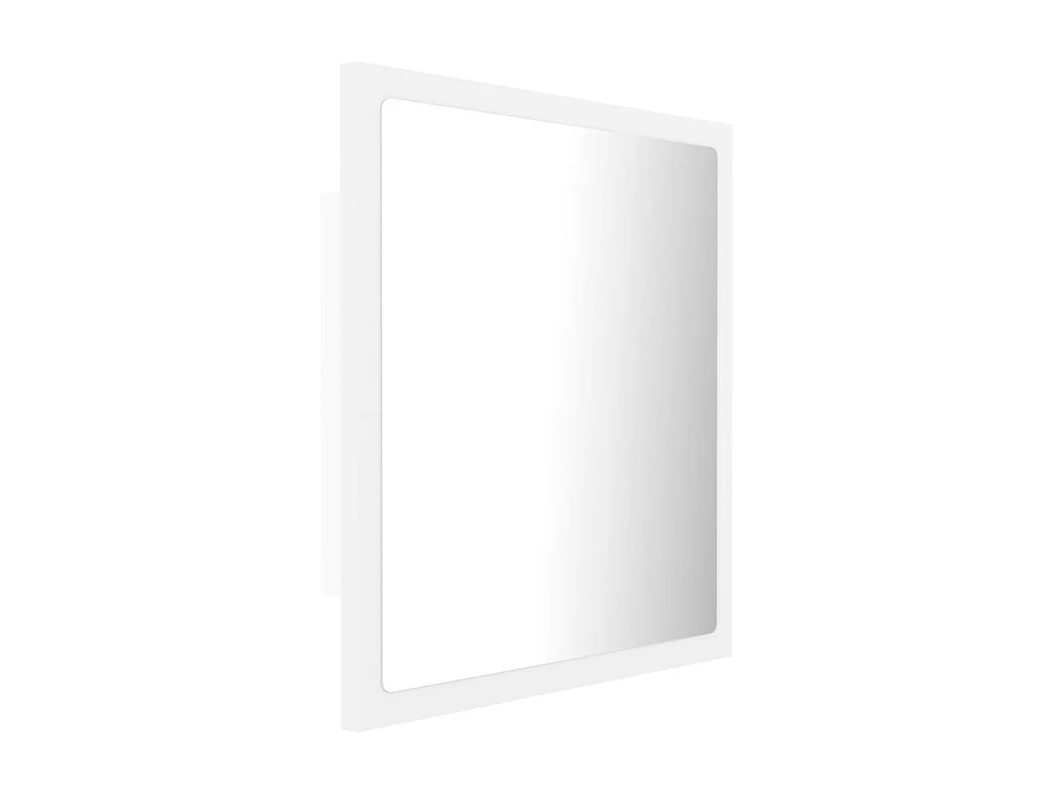 Miroir à LED de salle de bain Blanc 40x8,5x37