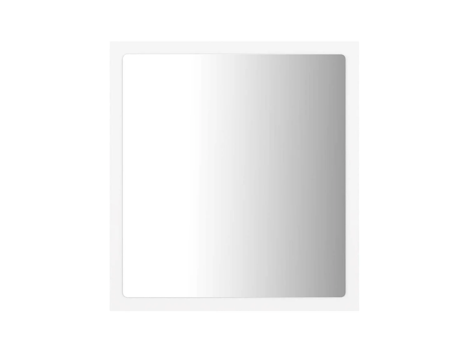 Miroir à LED de salle de bain Blanc 40x8,5x37