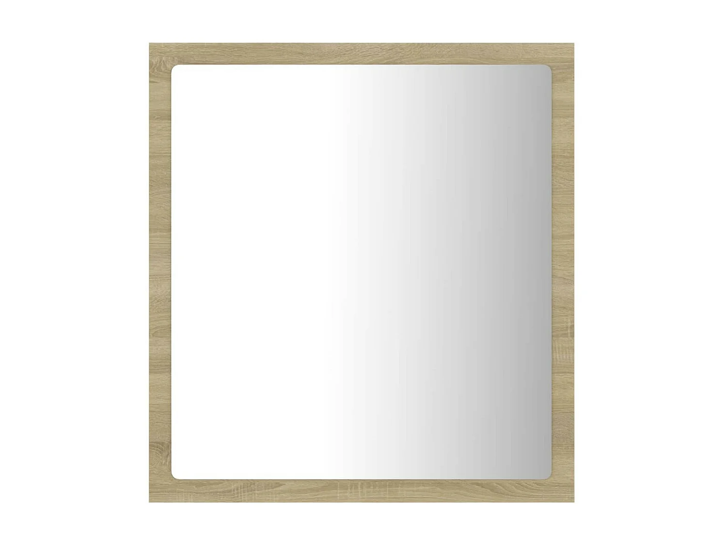 Miroir LED de salle de bain Chêne sonoma 40x8,5x37