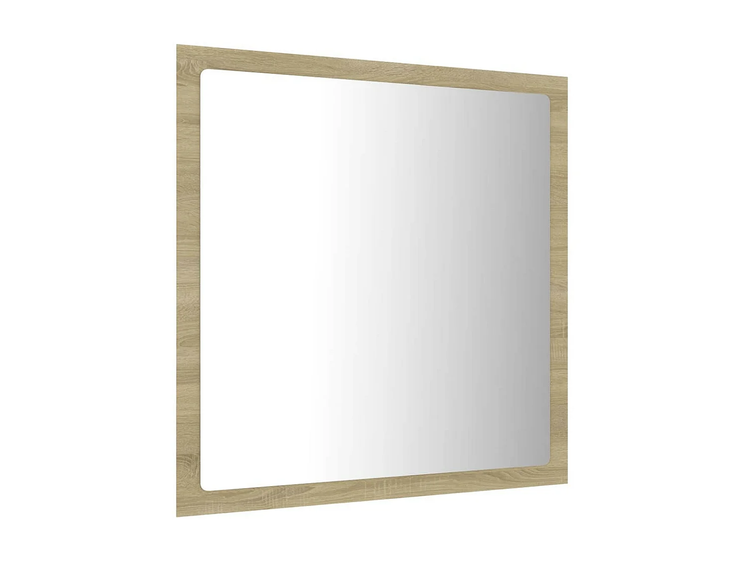 Miroir LED de salle de bain Chêne sonoma 40x8,5x37