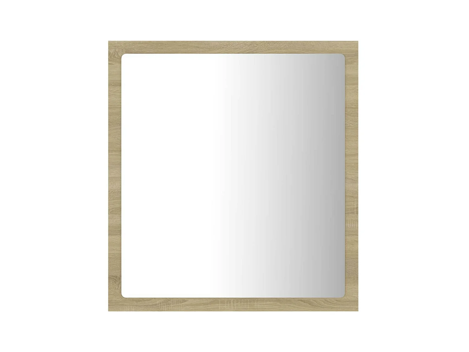 Miroir LED de salle de bain Chêne sonoma 40x8,5x37