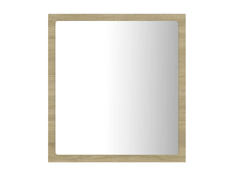 Miroir LED de salle de bain Chêne sonoma 40x8,5x37