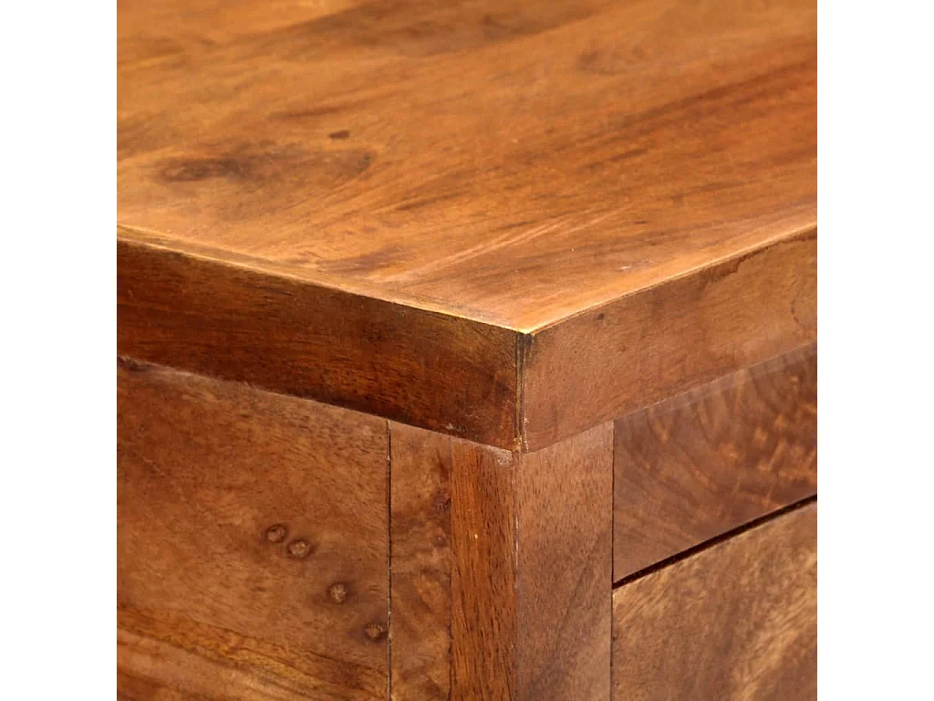 Chariot de cuisine 100x48x89 Bois d'acacia massif