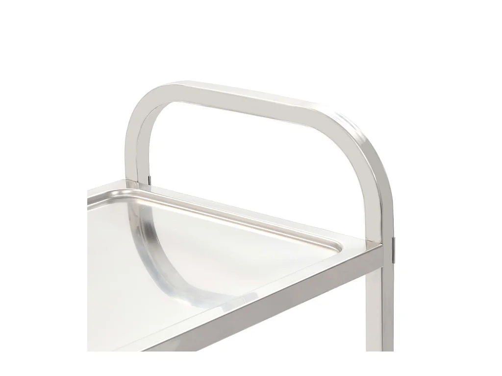 Chariot de cuisine à 5 niveaux 107x55x147 Acier inoxydable