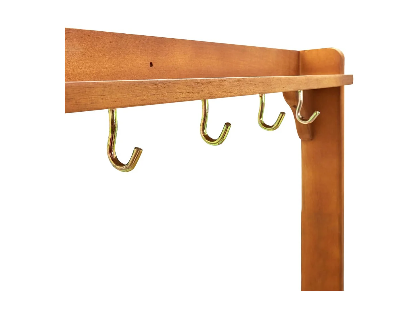 Chariot de cuisine de jardin Bois d'acacia 92x43,5x141,5